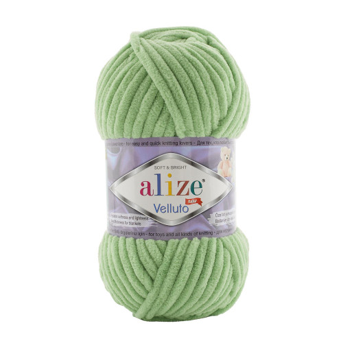 103 Пряжа Alize Velluto спаржа