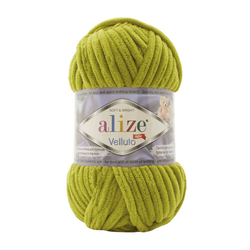 11 Пряжа Alize Velluto фісташка