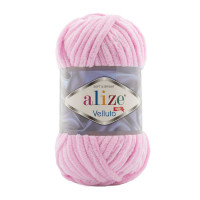 31 Пряжа Alize Velluto ніжно-рожевий