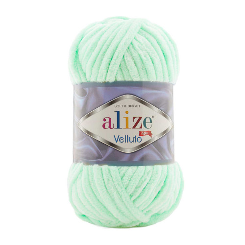 464 Пряжа Alize Velluto м'ята