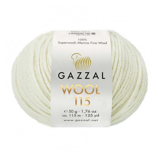 3301 Пряжа Gazzal Wool 115