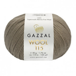 3303 Пряжа Gazzal Wool 115