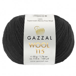 3307 Пряжа Gazzal Wool 115