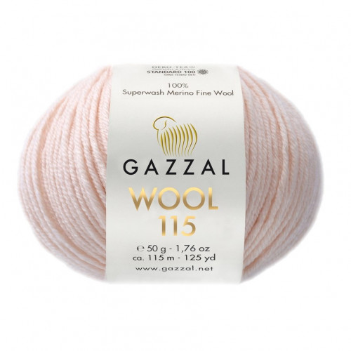 3308 Пряжа Gazzal Wool 115