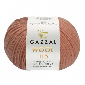 3310 Пряжа Gazzal Wool 115