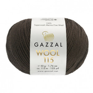 3313 Пряжа Gazzal Wool 115