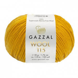 3316 Пряжа Gazzal Wool 115