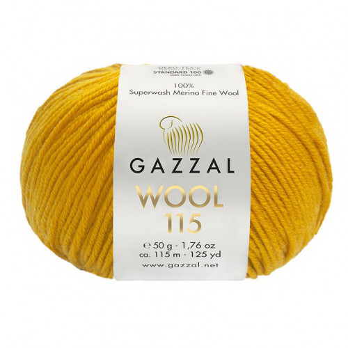 3316 Пряжа Gazzal Wool 115