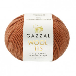 3317 Пряжа Gazzal Wool 115