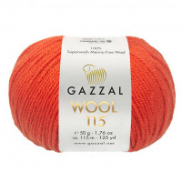 3318 Пряжа Gazzal Wool 115