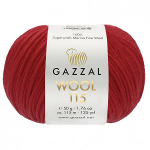 3319 Пряжа Gazzal Wool 115