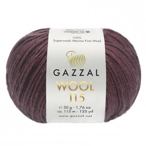 3320 Пряжа Gazzal Wool 115
