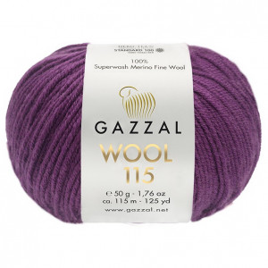 3324 Пряжа Gazzal Wool 115