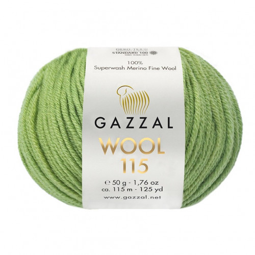 3326 Пряжа Gazzal Wool 115
