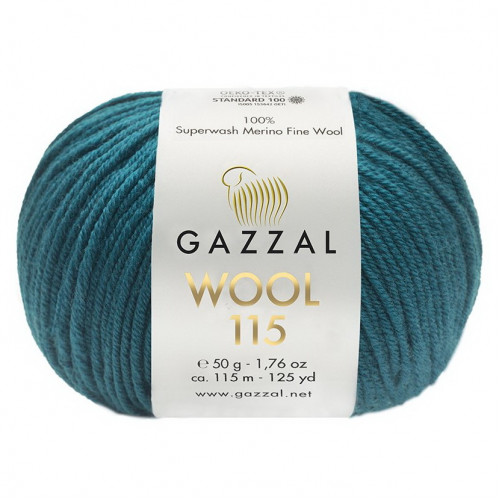 3328 Пряжа Gazzal Wool 115