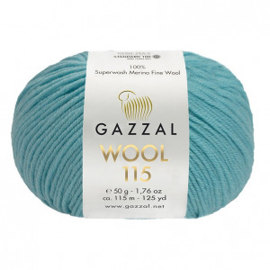 3329 Пряжа Gazzal Wool 115