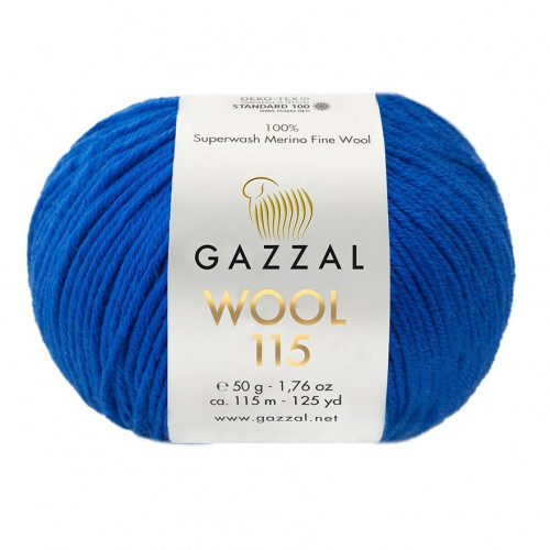 3330 Пряжа Gazzal Wool 115