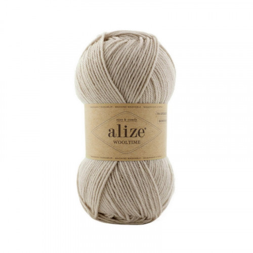 152 Пряжа Alize Wooltime беж