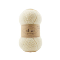 1 Пряжа Alize Wooltime кремовий