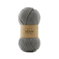 21 Пряжа Alize Wooltime сірий