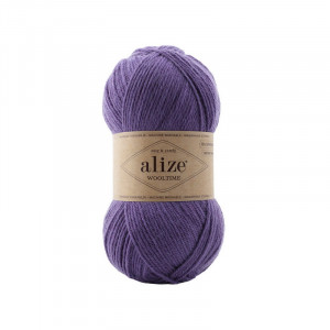 235 Пряжа Alize Wooltime фіолетовий