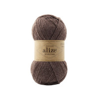 240 Пряжа Alize Wooltime коричневий меланж