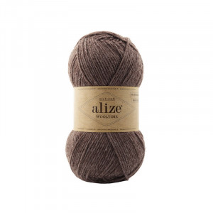 240 Пряжа Alize Wooltime коричневий меланж