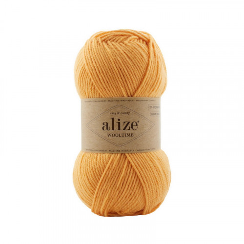 423 Пряжа Alize Wooltime жовтий