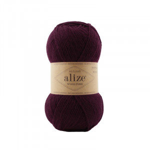 578 Пряжа Alize Wooltime бордовий