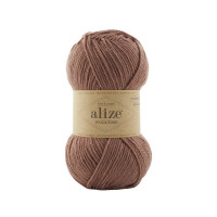 581 Пряжа Alize Wooltime рожевий шоколад