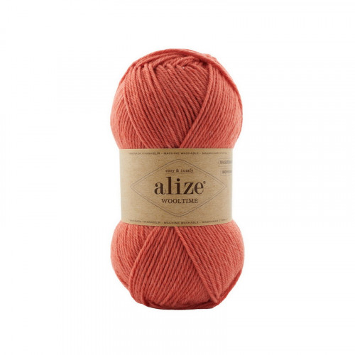 691 Пряжа Alize Wooltime попелястий апельсин