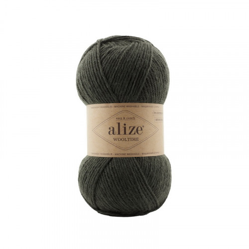873 Пряжа Alize Wooltime плющ